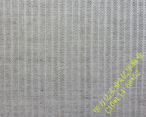 Cotton/linen interwoven yarn-dyed fabric  C10*L14